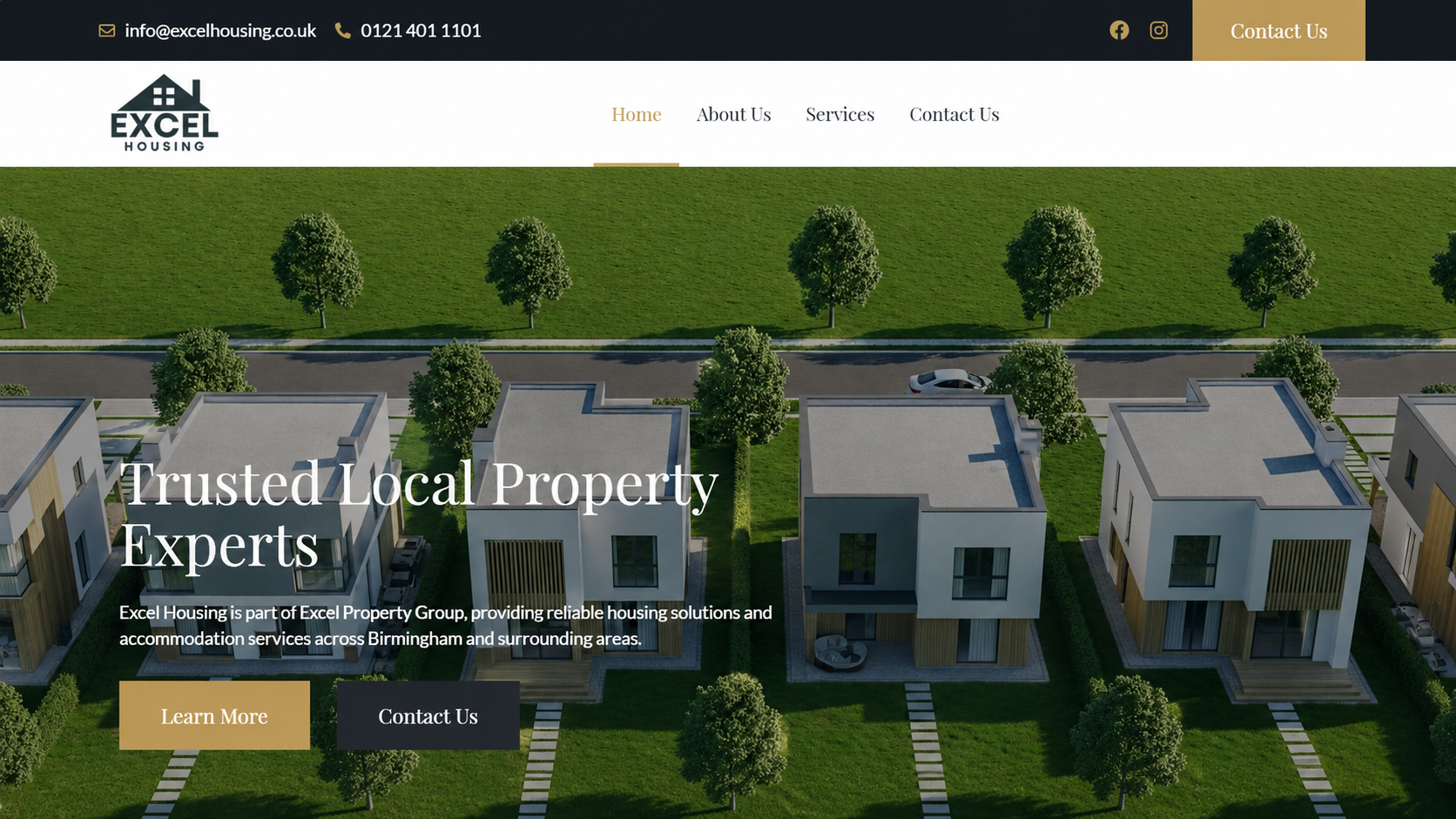 Excel housing