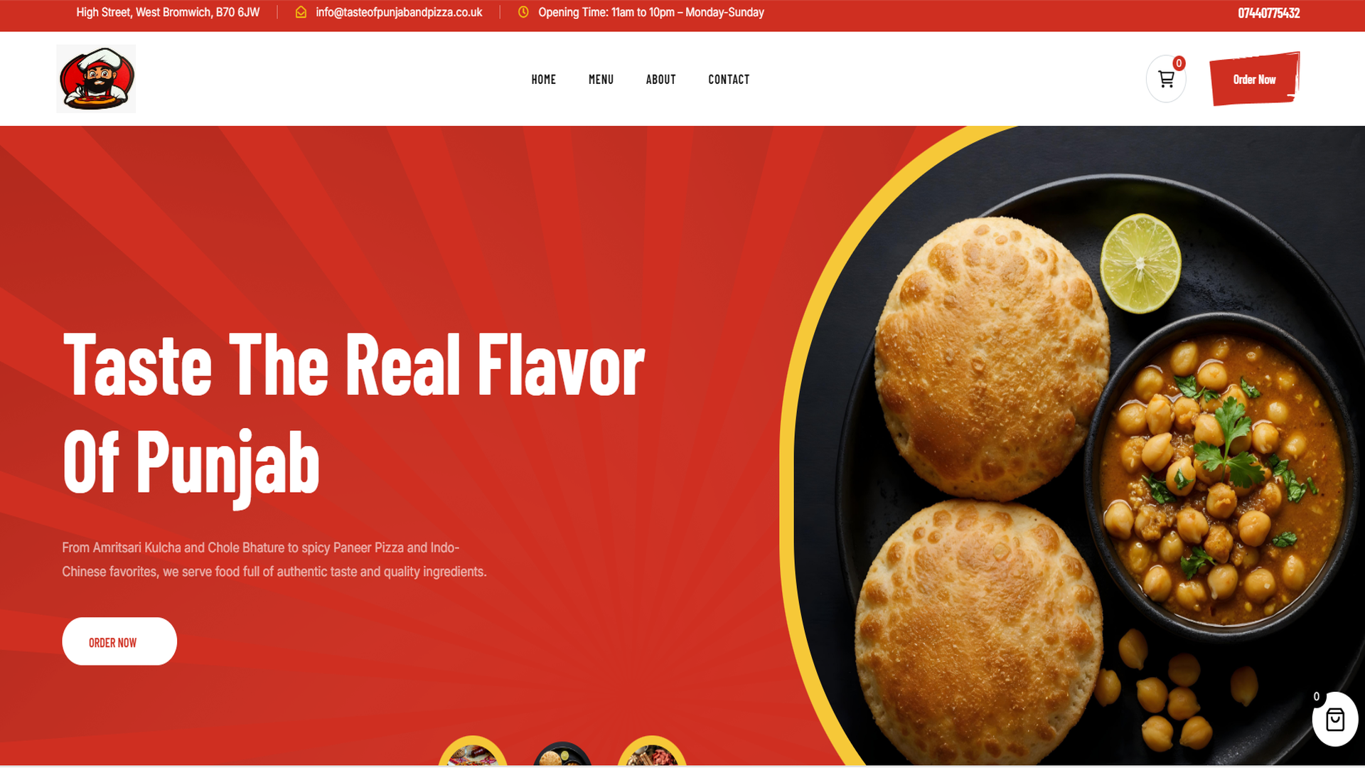 taste of punjab and pizza 2