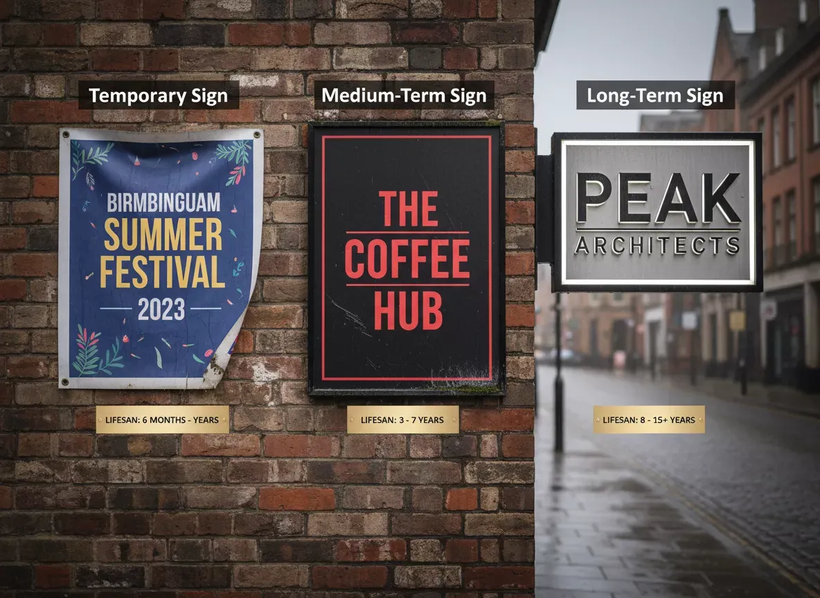 How Long Does Outdoor Signage Last in Birmingham?